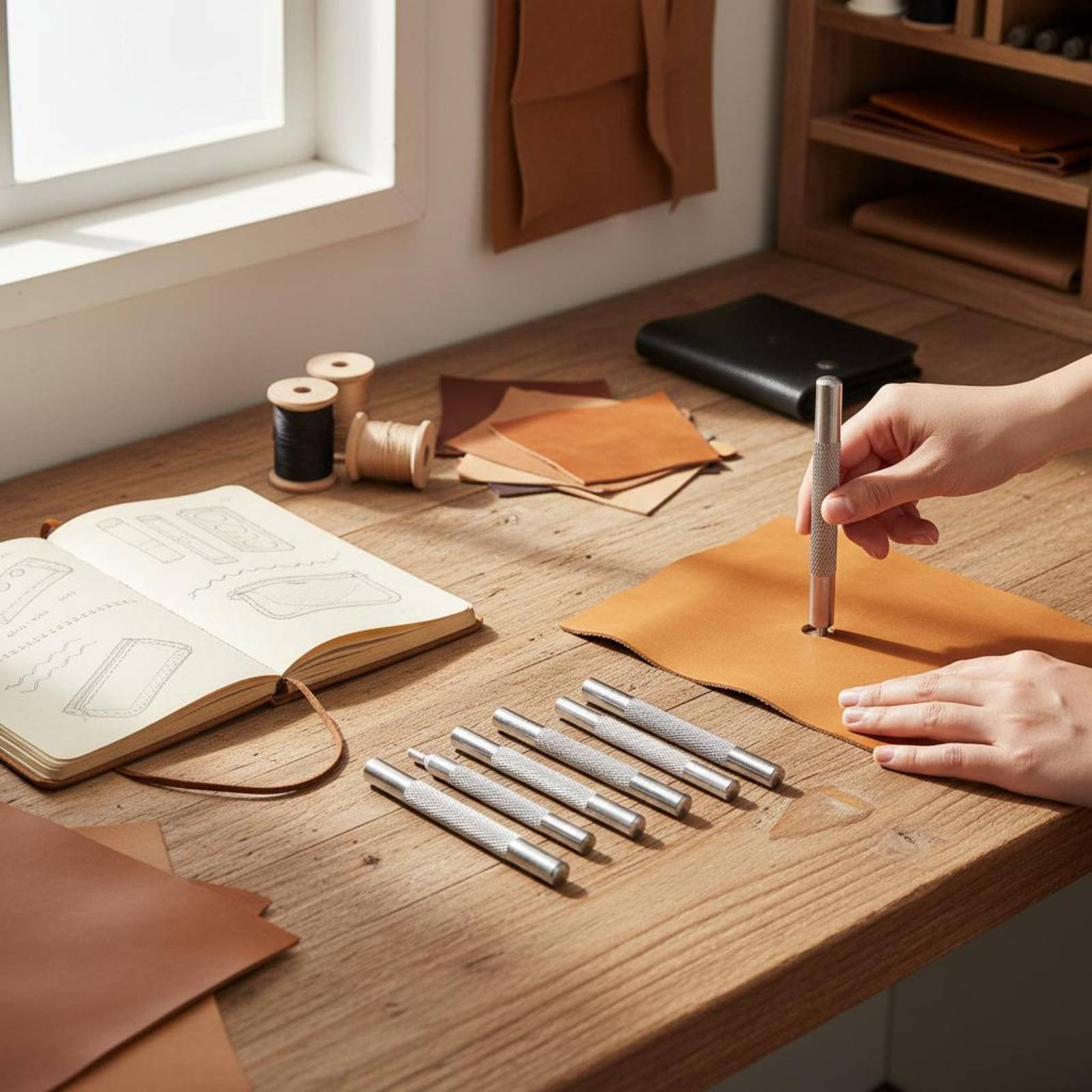 Rivet Setter Tool - 11개 스냅 패스너 도구 세트, 오래