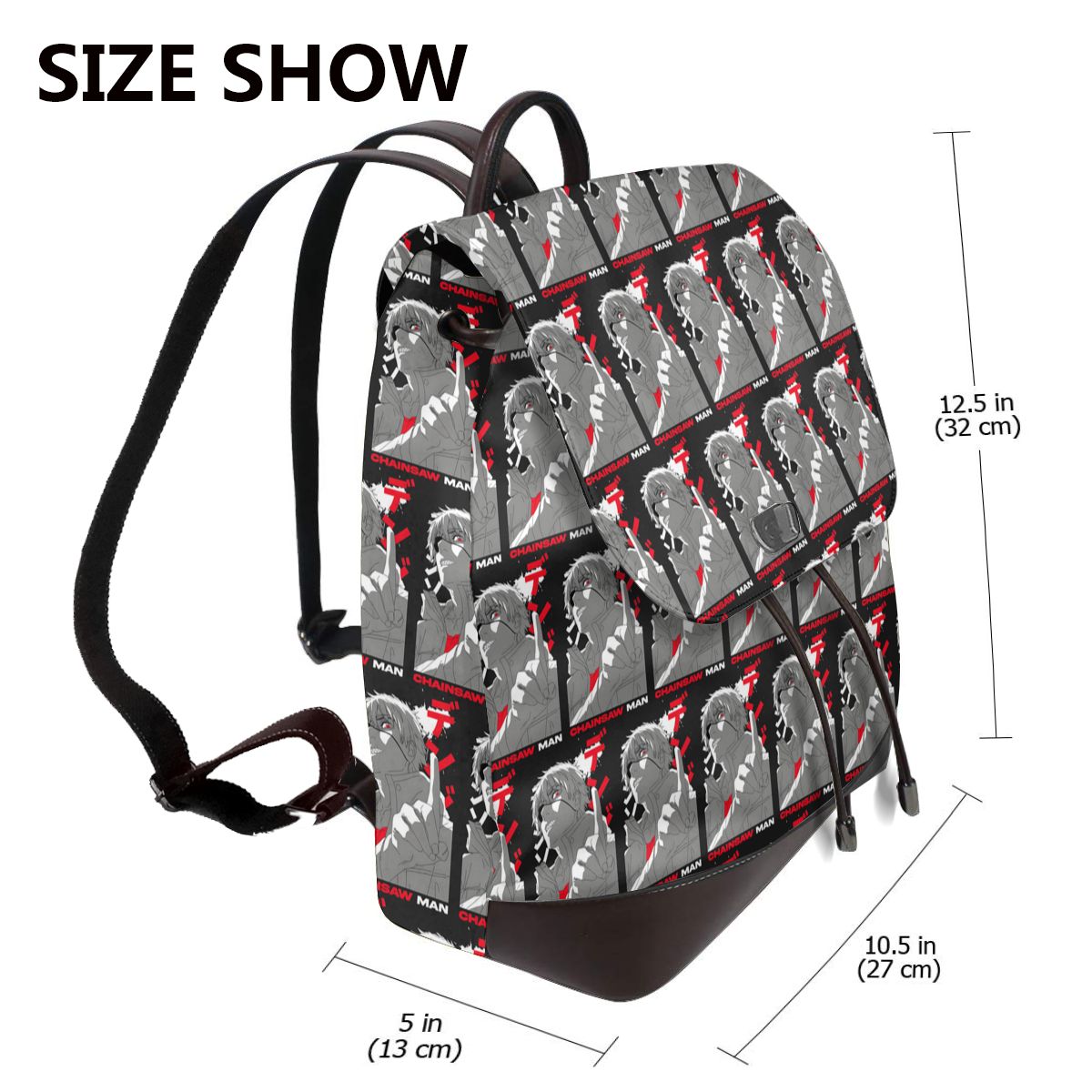 애니메이션 체인소맨 데빌 여성용 소프트 가죽 백팩 대용 - Leather Work Rucksack Mens 리뷰 및 가격