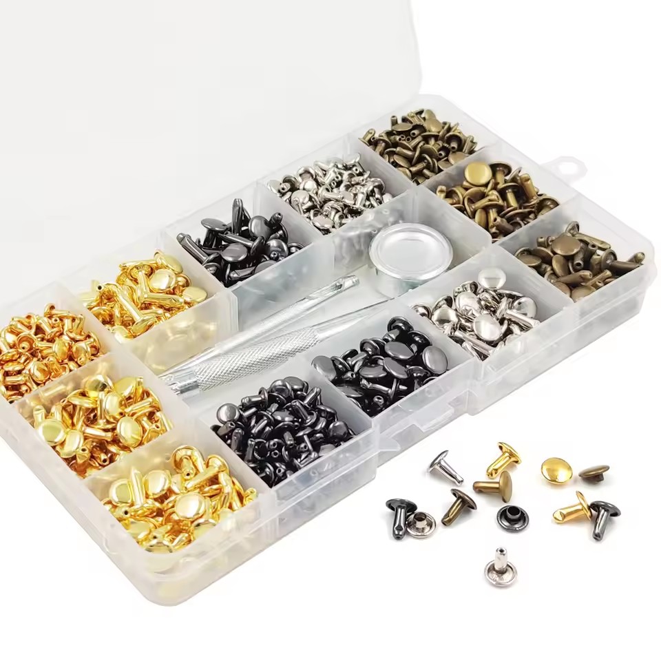 금속 이중 캡 리벳 스터드 라운드 스파이크 네일 도구  - Rivet Setter Tool 리뷰 및 가격