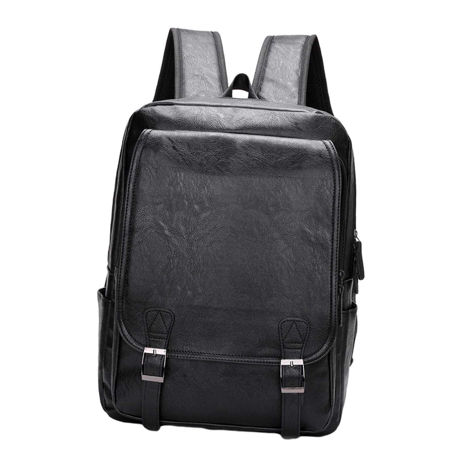 남성용 PU 가죽 노트북 백팩, 방수 기능, 15.6인 - Leather Work Rucksack Mens 리뷰 및 가격