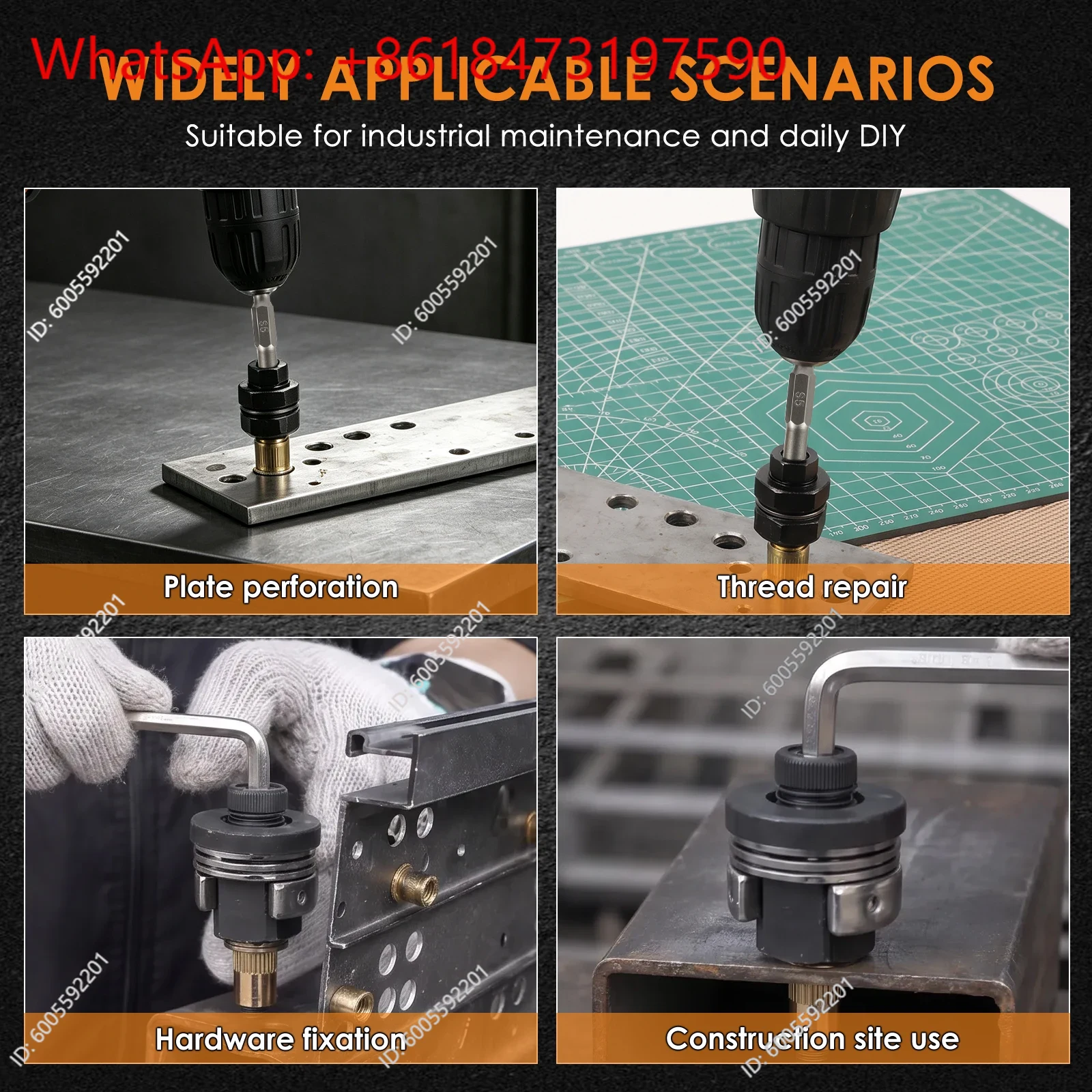 리벳 너트 공구 세트, M3, M4, M5, M6, M - Rivet Setter Tool 리뷰 및 가격