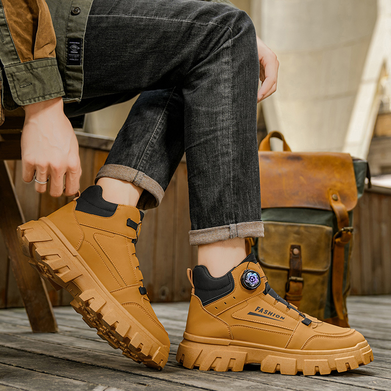 2025 남성 부츠 캐주얼 신발 겨울 카우보이 전투 전 - Leatherwork Designs 리뷰 및 가격