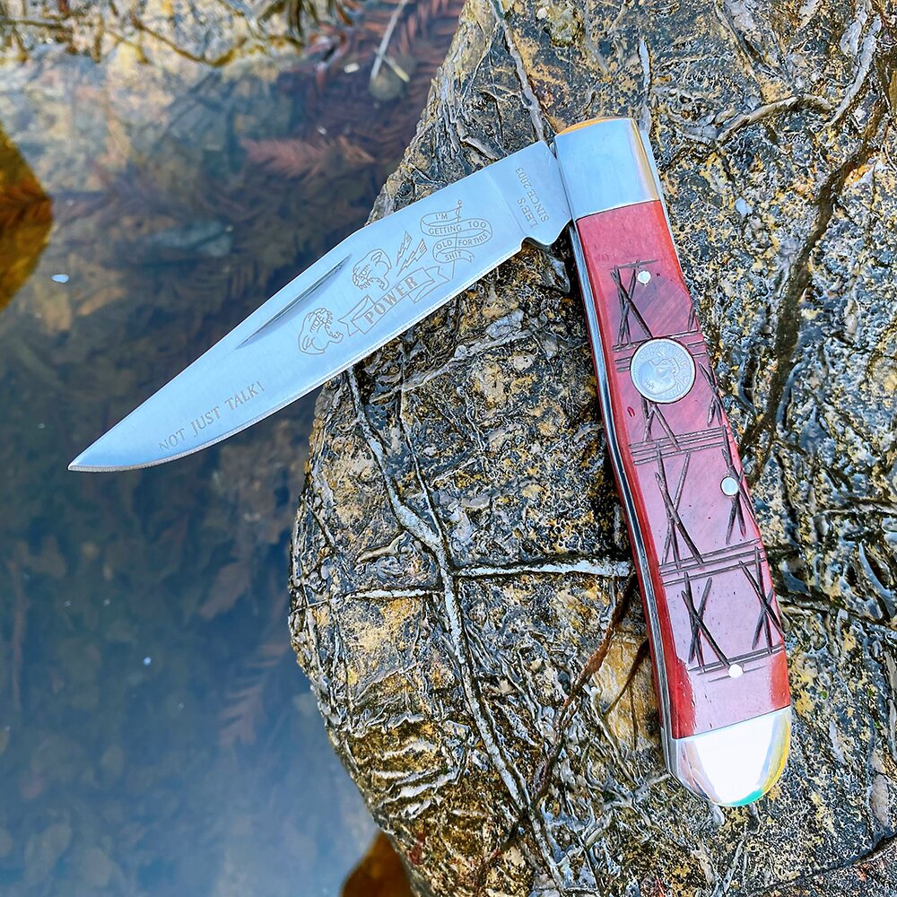 Watchman Trapper Knives 포켓 더블  - Bone Folder Tool 리뷰 및 가격