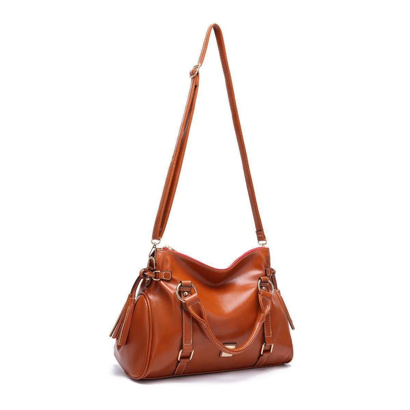 레트로 소프트 가죽 여성용 대용량 토트백 럭셔리 디자이 - Leatherwork Designs 리뷰 및 가격